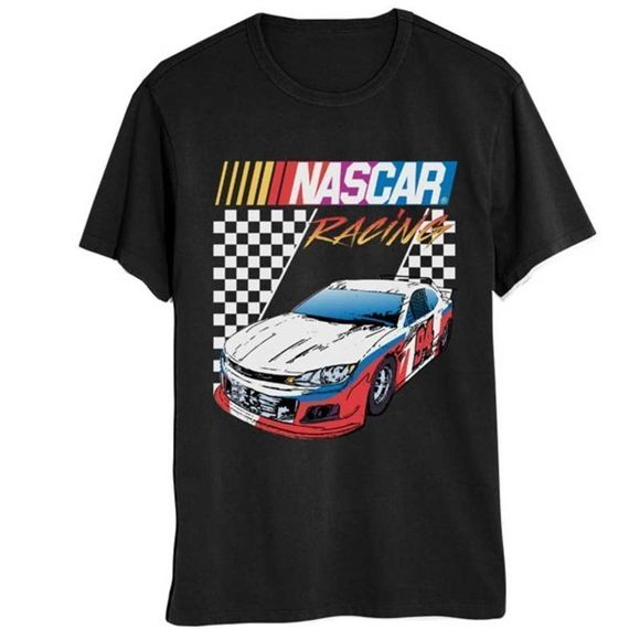 NASCAR Racing  48 Retro Men T-Shirt Short Sleeve SIZE L.  NWT - Picture 1 of 1
